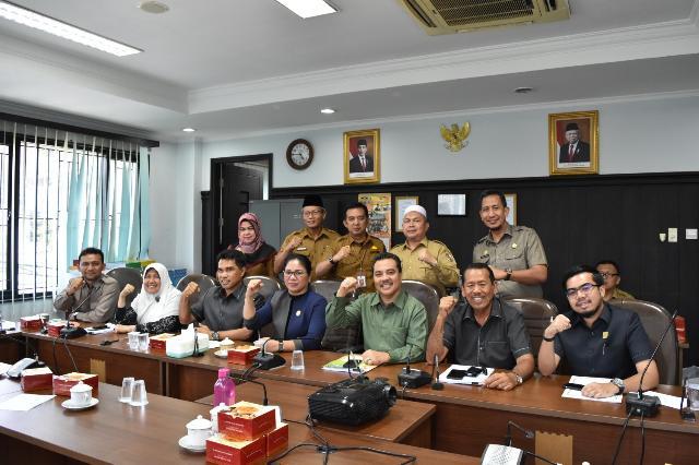 Bahas Kawasan Sport Centre, Komisi III Hearing Bersama Dispora Pekanbaru.